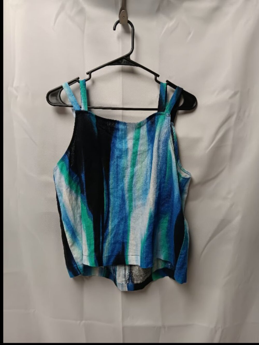 Womens Blue Shirt Top DKNY Size Medium ORG $89 NWT (rack6v)